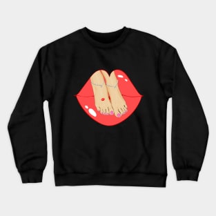 Feet Feish Crewneck Sweatshirt